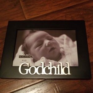 Picture frame godchild 4x6